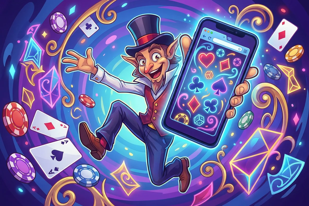 Casino in a mobile browser